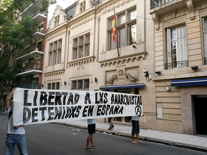 Buenos Aires: Akcije solidarnost ispred španske ambasade 2